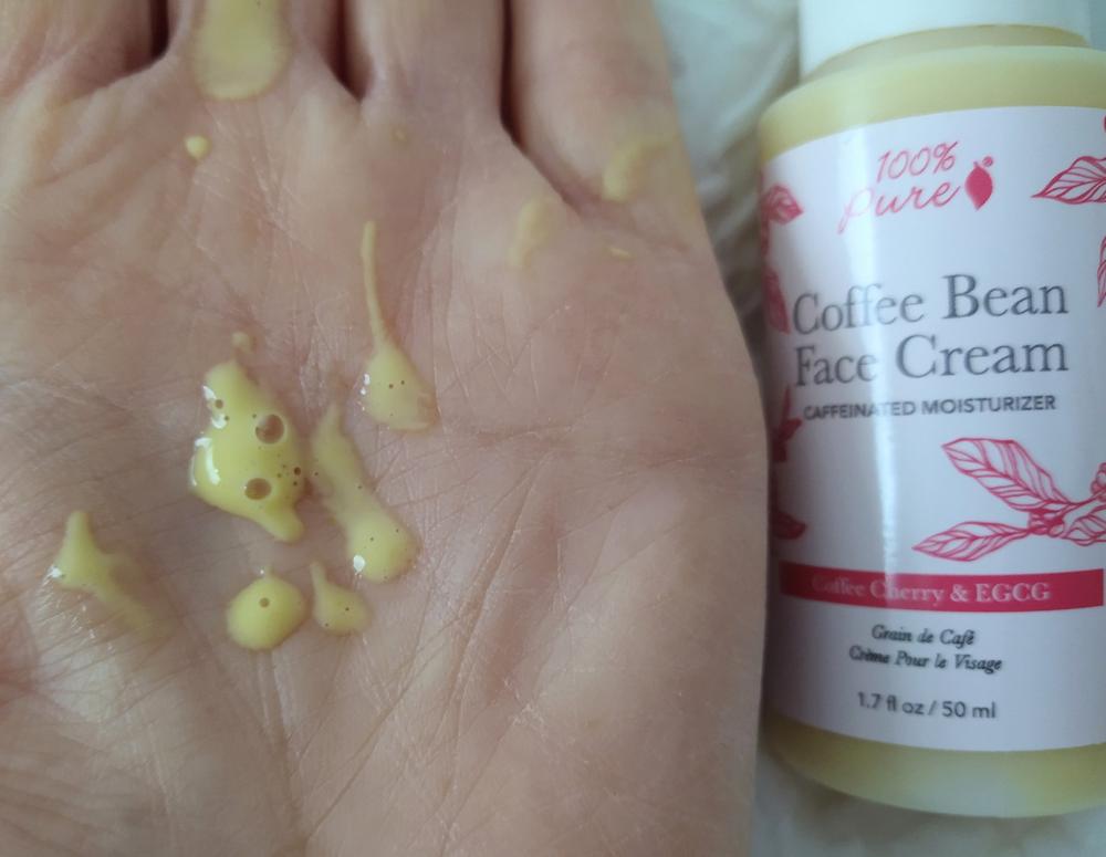 Coffee Bean Face Cream - Customer Photo From Sherry 