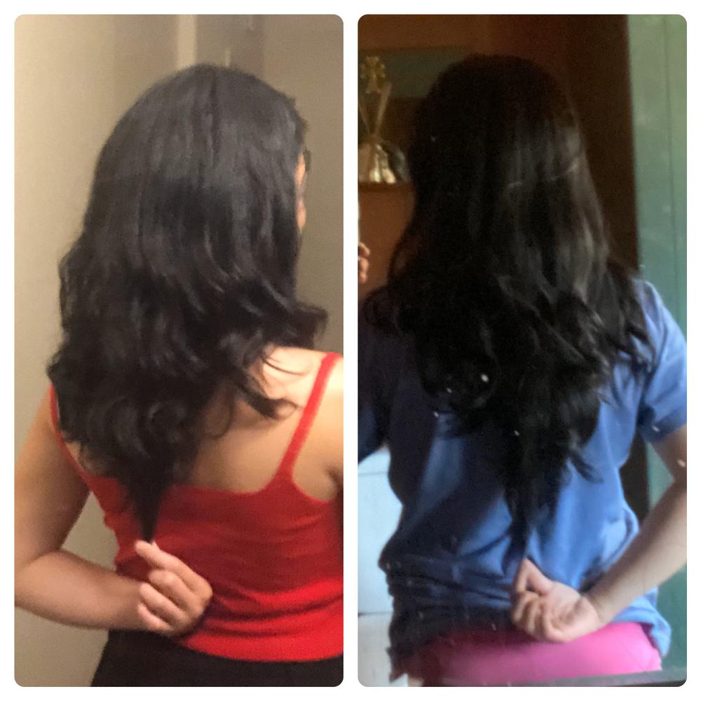 Glossy Locks Grow More Shampoo - Customer Photo From Maro Perez