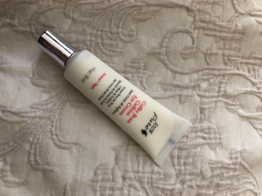 Coffee Bean Caffeine Eye Cream - Customer Photo From Sophia Vidali