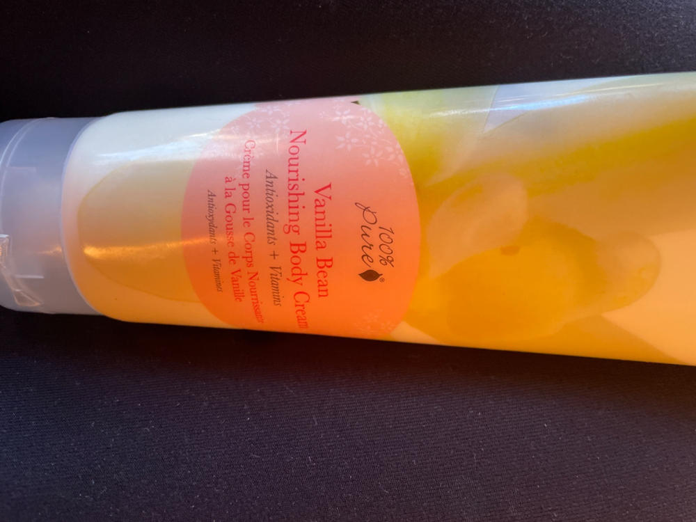 Vanilla Bean Nourishing Body Cream - Customer Photo From Lisa J. Donath