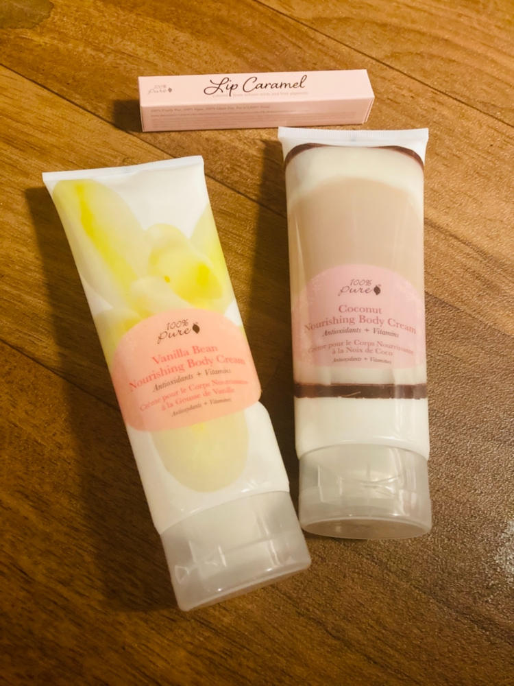 Vanilla Bean Nourishing Body Cream - Customer Photo From Brittany 